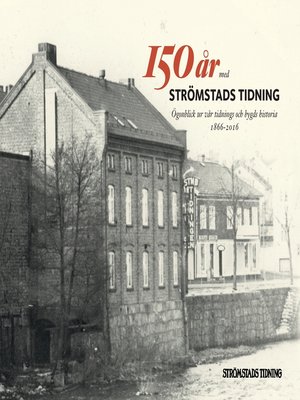 cover image of 150 år med Strömstads Tidning